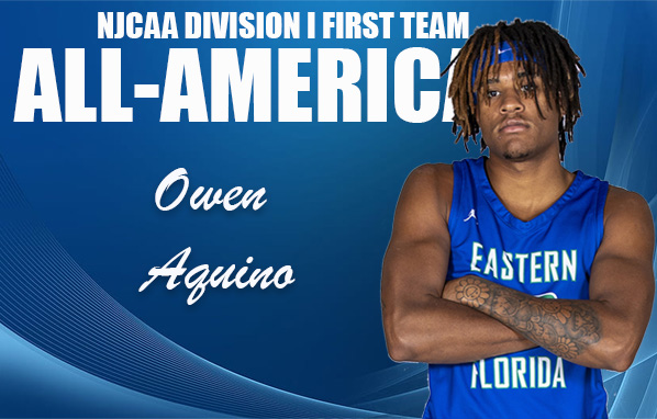 Owen Aquino named to first team NJCAA Division I All-America Team