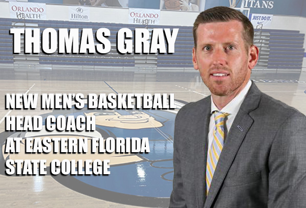 EFSC hires Thomas Gray to be new men's basketball coach