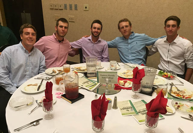 Teams Enjoy Banquet Before National Tournament Play Begins on Tuesday