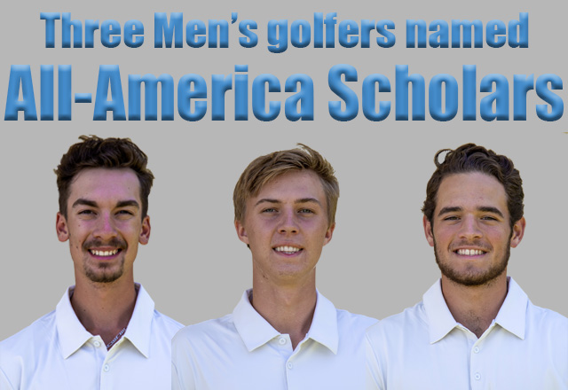 Trio of men's golfers named All-America scholars