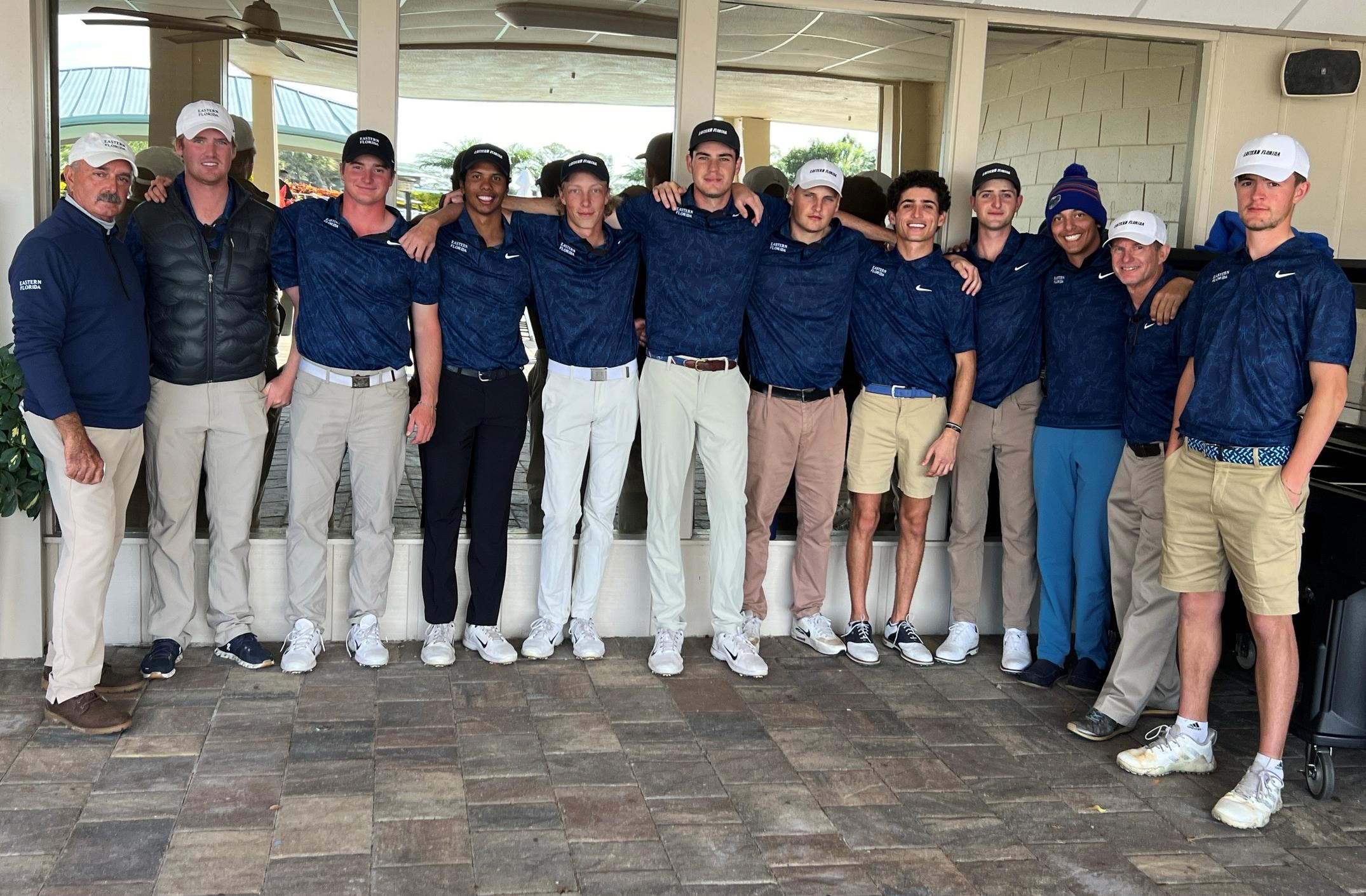 Men's golf team places third at Titan Winter Invitational