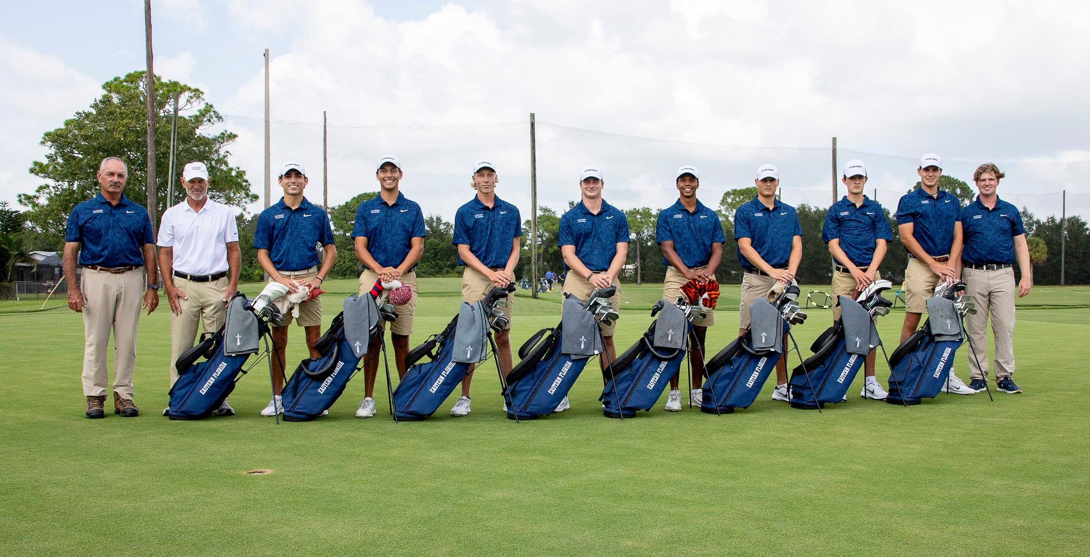 Men's golf team finishes in third place at Lioneer Invitational
