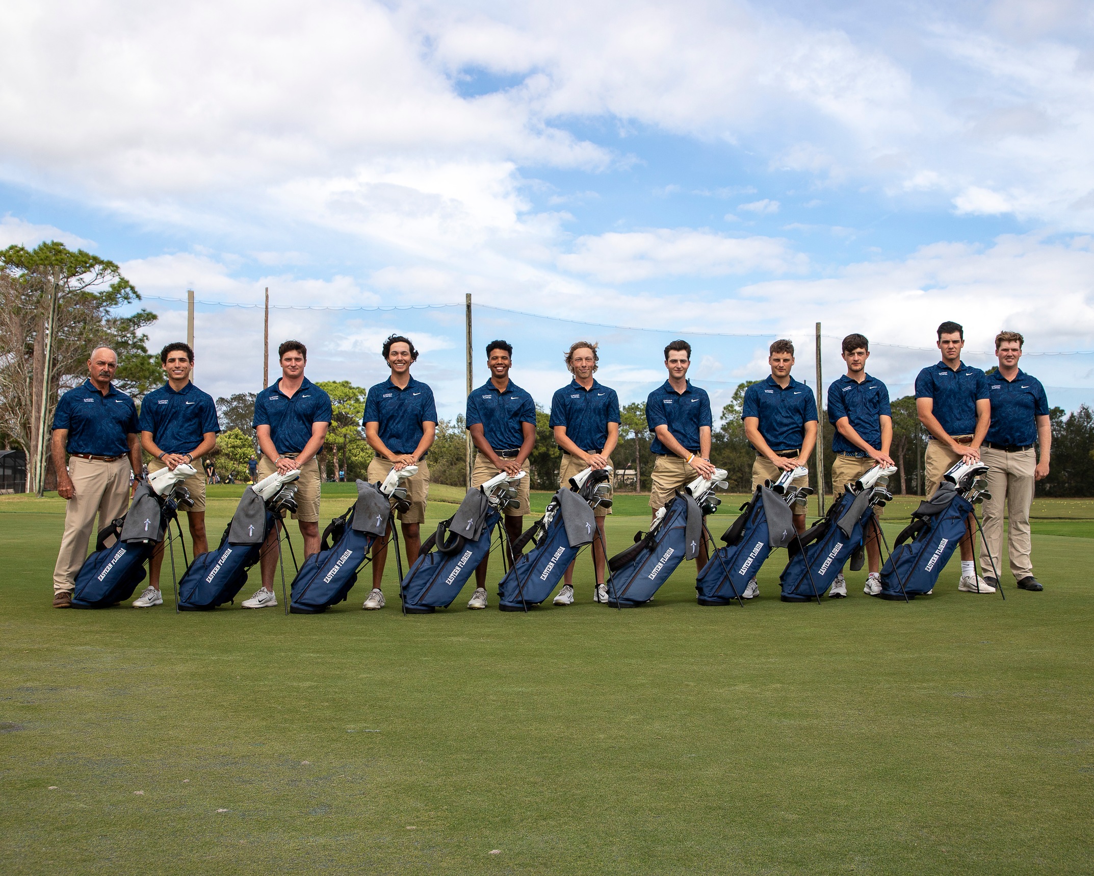 Men's golf team places 13th at Battle at the Shores event