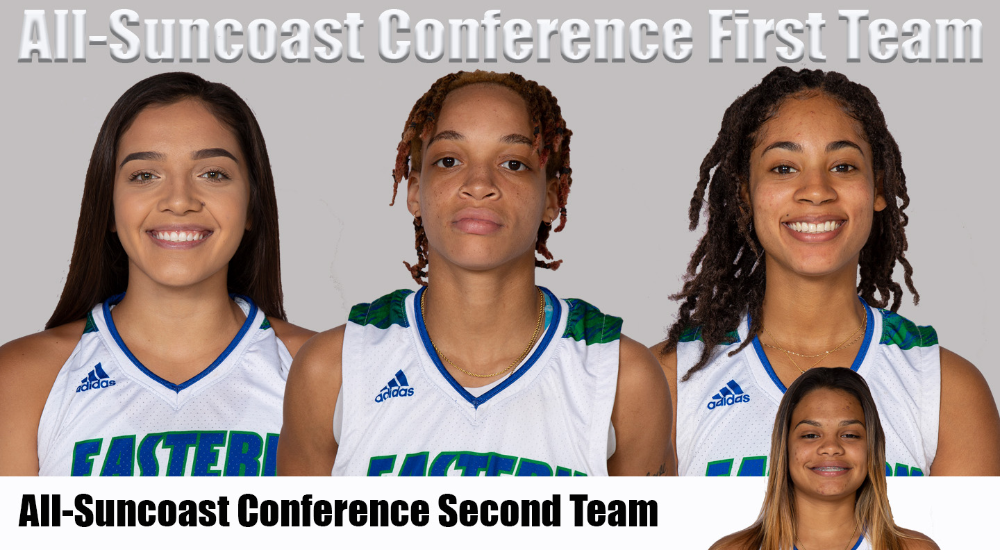 Four women's basketball players named to all-Suncoast Conference teams