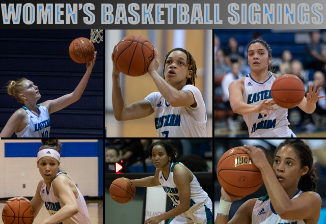 Six women's basketball players sign to play at four-year colleges