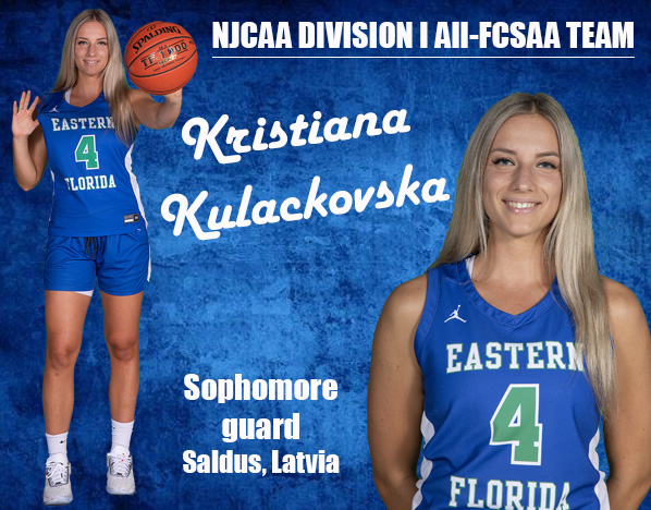 Women's basketball player Kristiana Kulackovska named to All-FCSAA Team