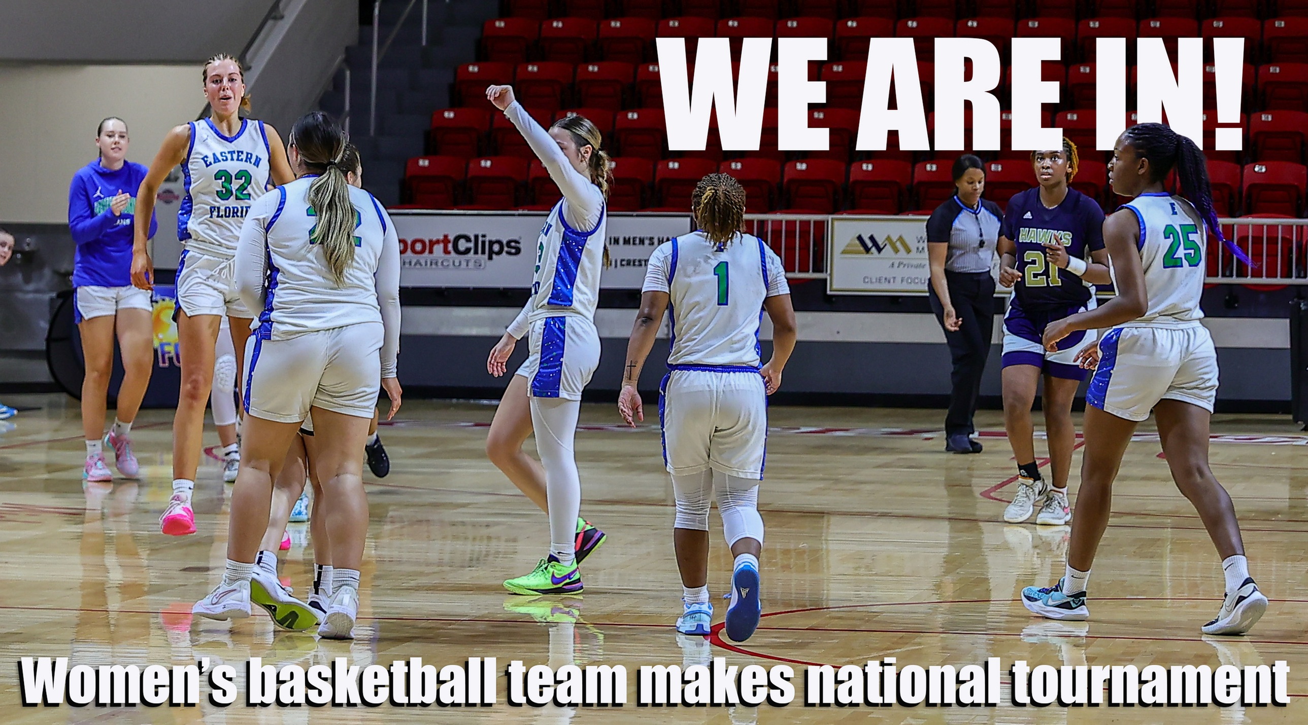 Women's basketball team is back in the national tournament