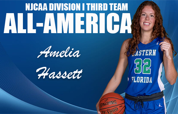 Amelia Hassett named third team NJCAA Division I All-America Team