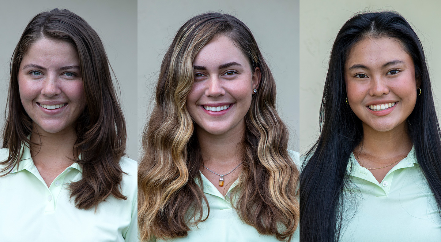 Three women's golf players named WGCA All-American Scholar Team