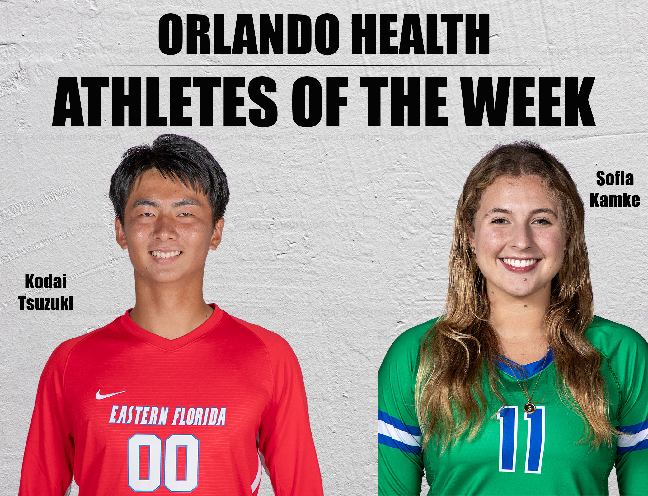 EFSC's Tsuzuki, Kamke named Orlando Health Student-Athletes of Week