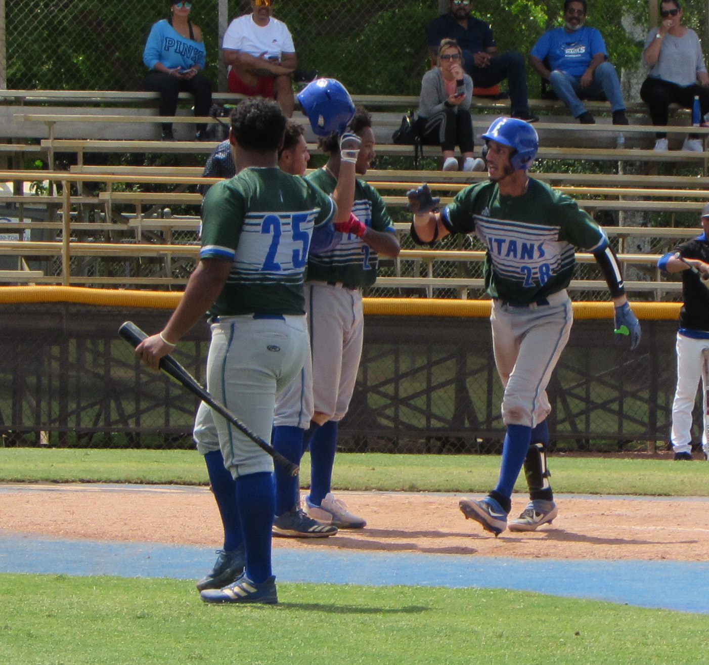 Baseball team finishes season with win on the road
