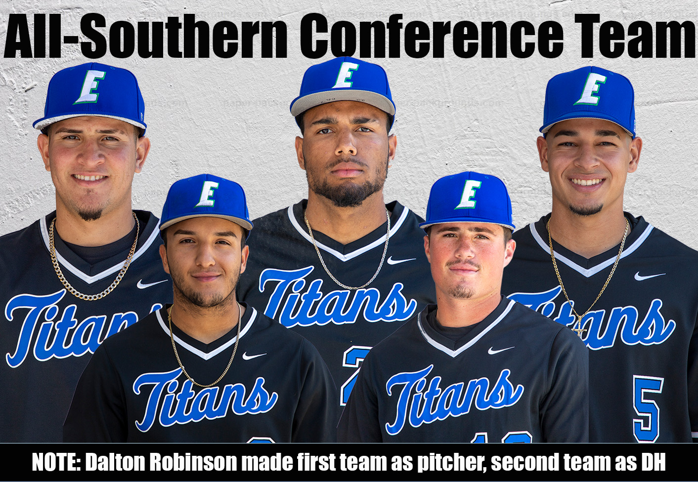 Five EFSC baseball players named to All-Southern Conference team