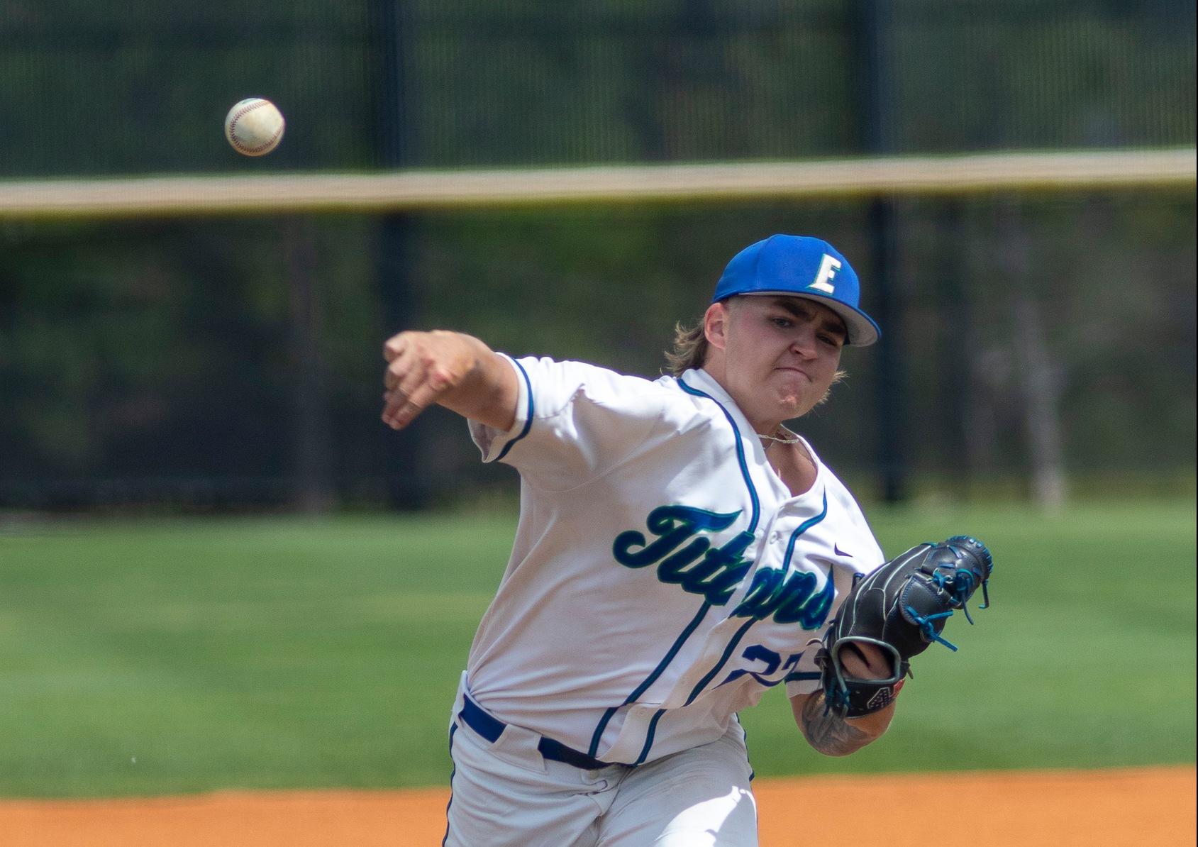 Pitcher Kenneth Robinson named to the All-FCSAA Second Team