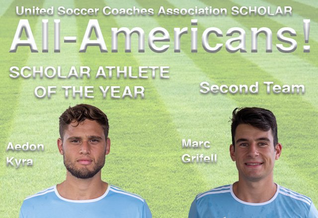 Men's soccer player Aedon Kyra named Scholar Player of the Year by United Soccer Coaches