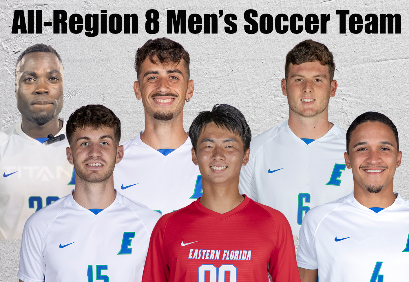 Six players named to the all-Region 8 Team