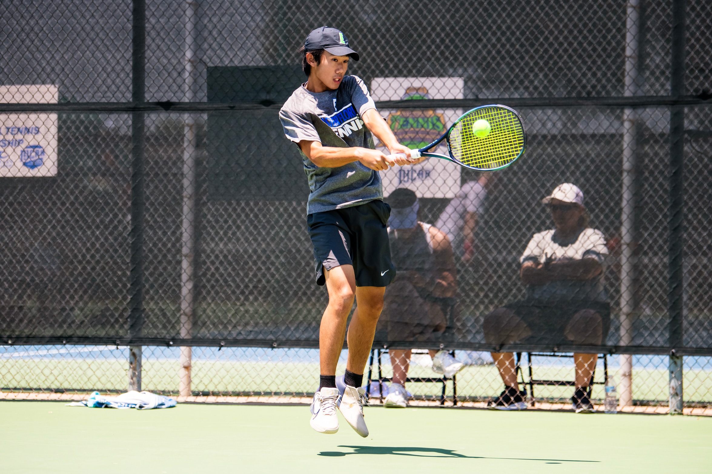 Men's tennis team in contention for national title in Texas