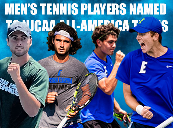 Four men's tennis players named to NJCAA All-America teams