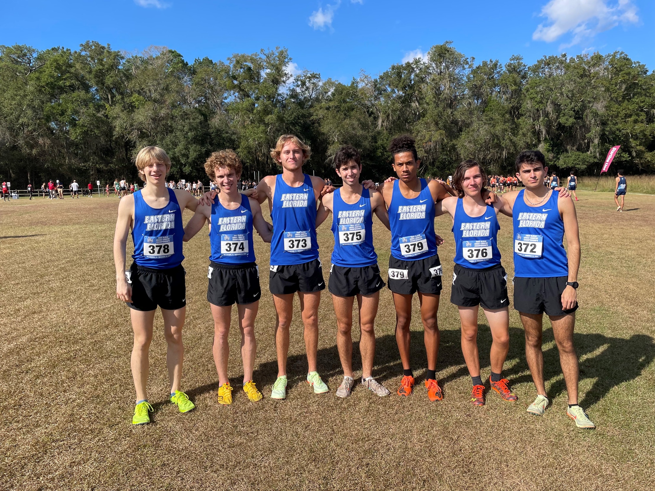 Men's cross country team placed 15th at national championships