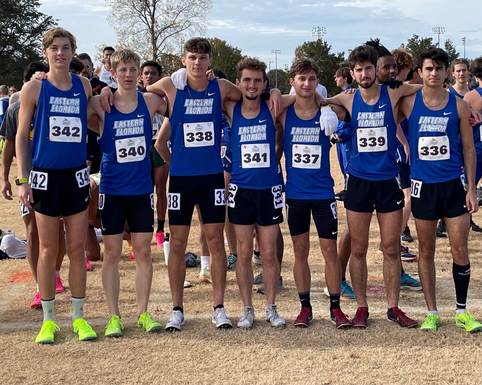 Men's cross country team places 17th at NJCAA Division I Cross Country Championships