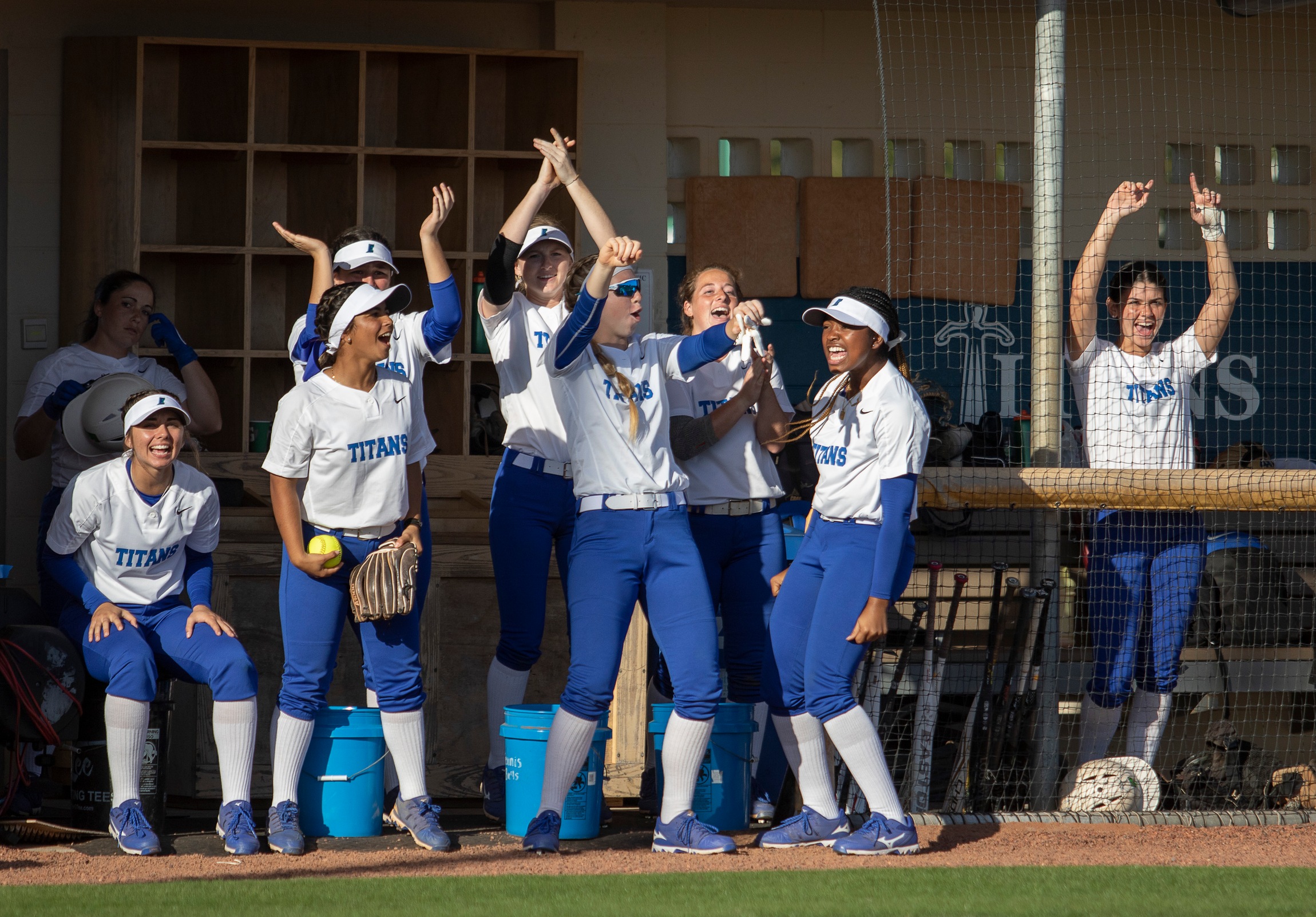 Softball team in second place in conference heading into final stretch