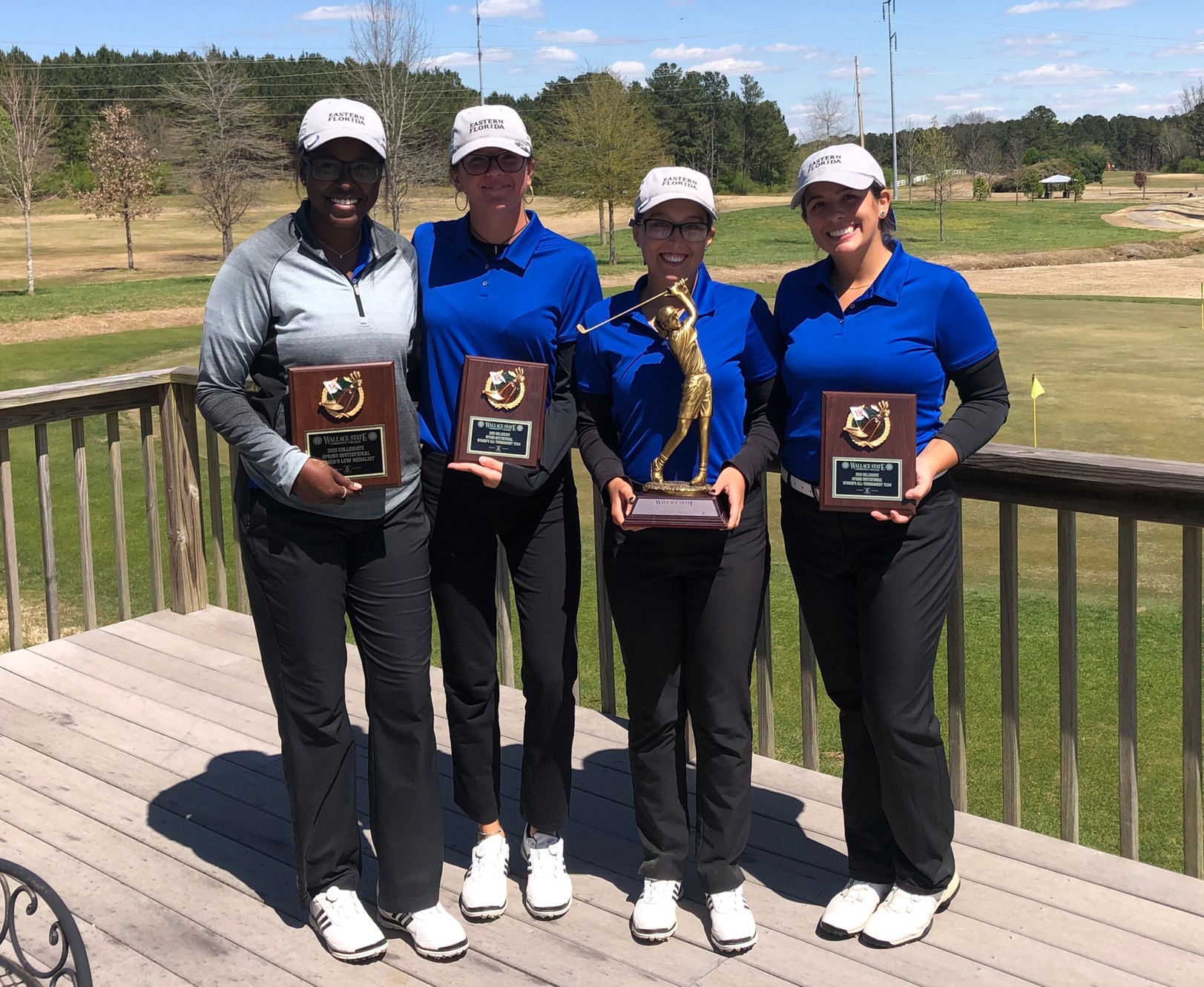 Women's golf team wins the Wallace State Spring Invitational