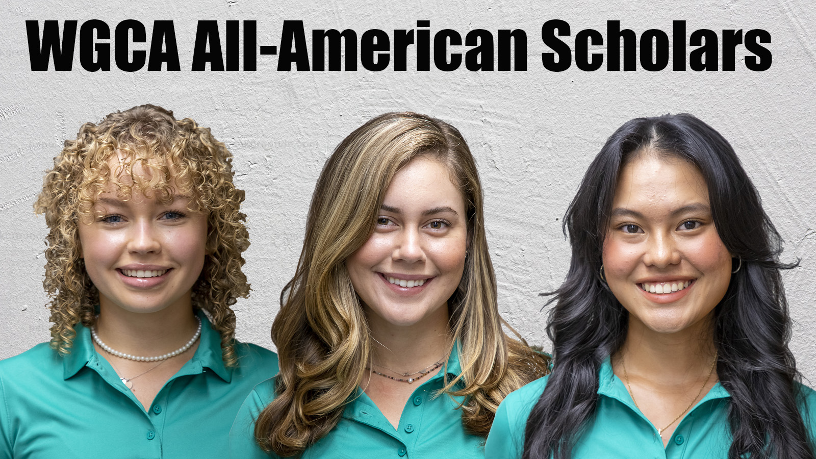 Three women's golfers named to WGCA All-American Scholar Team