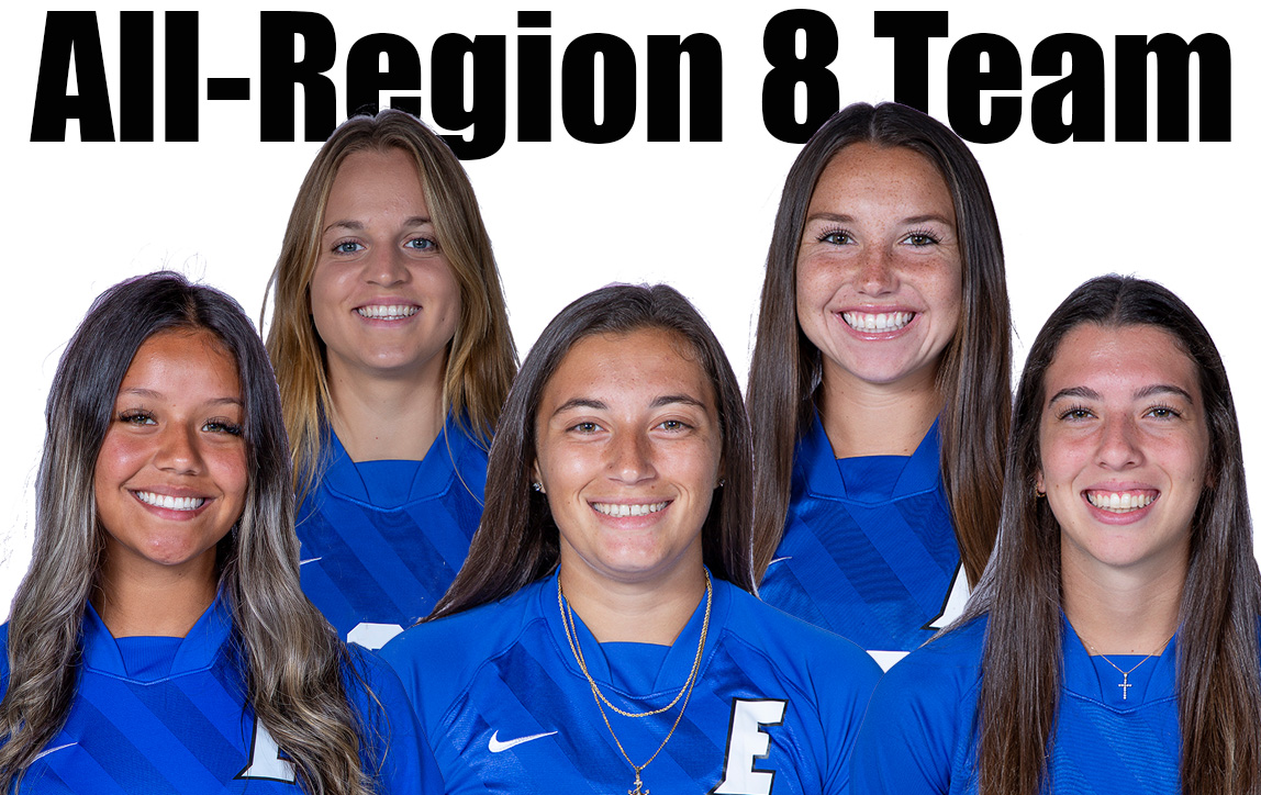 Five women's soccer players named to All-Region 8 Team