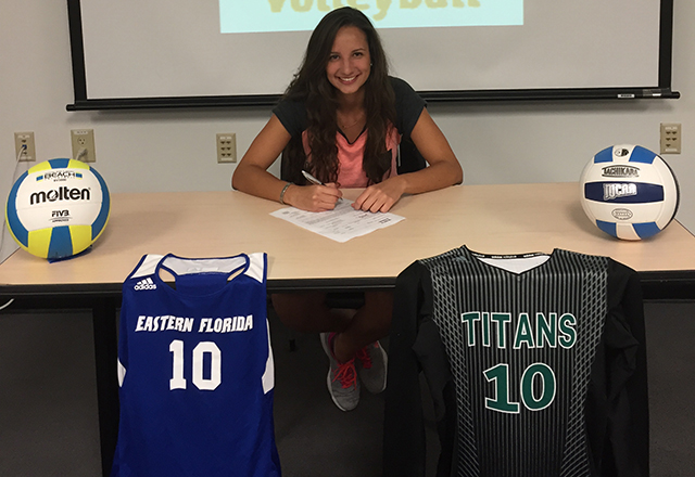 Titans Dal Pozzo Signs With FIU for Beach Volleyball