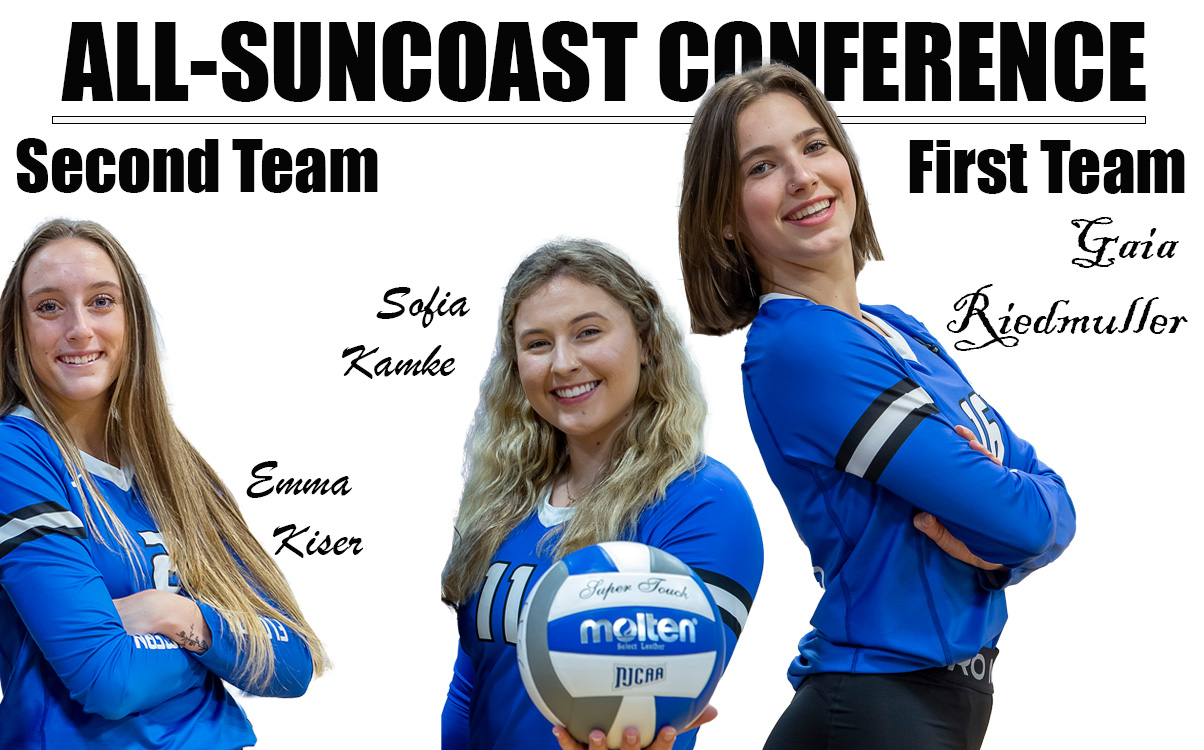 Trio named to All-Suncoast Conference teams