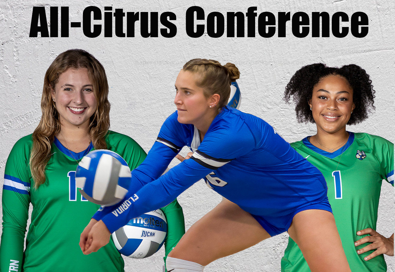 Three women's volleyball players named to all-conference teams